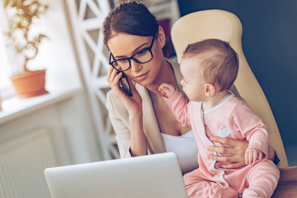 The balance between work boundaries and babies